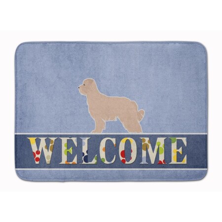 Carolines Treasures Pyrenean Shepherd Welcome Machine Washable Memory Foam Mat BB5522RUG